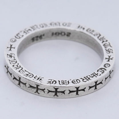 CHROME HEARTS NYC Limited 3mm Ring Silver Size ONE SIZE