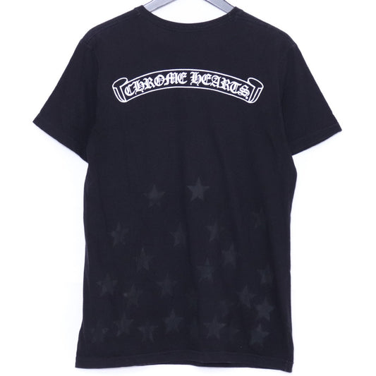 CHROME HEARTS Back Scroll Horseshoe T-Shirt Black Size M