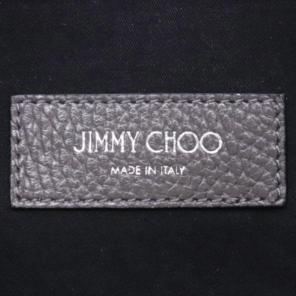 Jimmy Choo Gray Star Embossed Sling Bag Size F