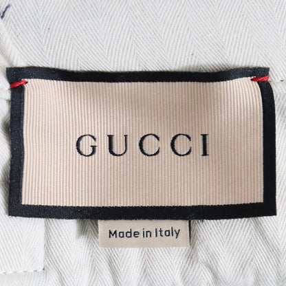 GUCCI Washed Organic Denim Jeans Indigo Size 48
