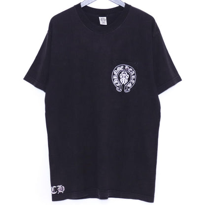 CHROME HEARTS OLD American Flag Dagger T-Shirt Black Size L