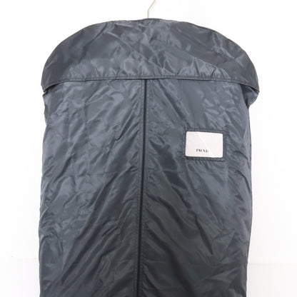 PRADA Reversible Down Long Coat Blue Size M