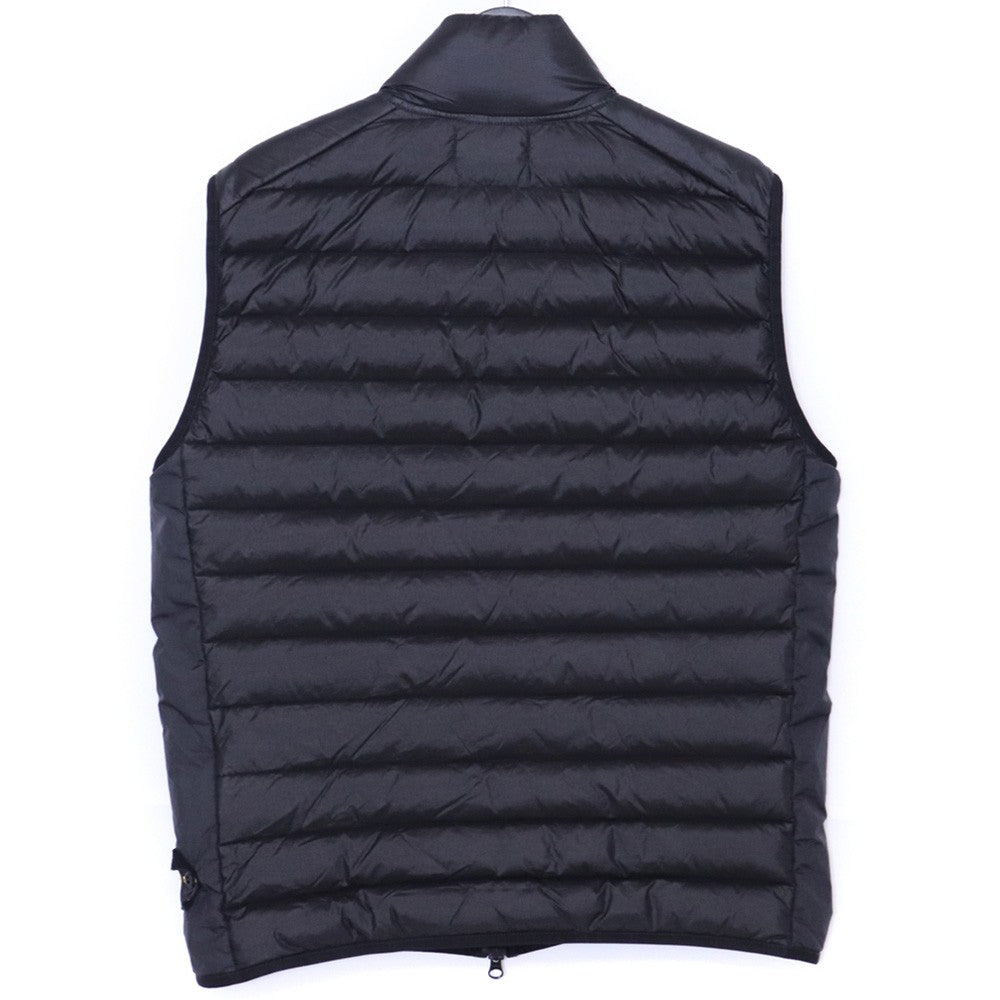 STONE ISLAND 24AW Recycled Nylon Down Vest Black Size L