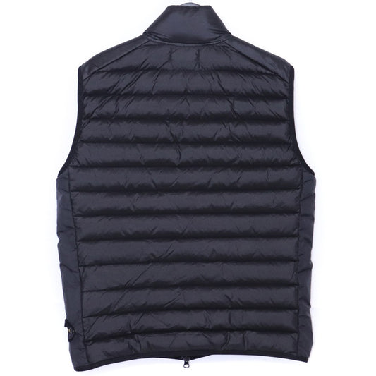 STONE ISLAND 24AW Recycled Nylon Down Vest Black Size L