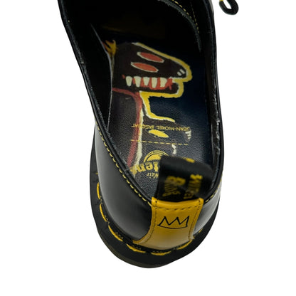 DR.MARTENS Basquiat II 3-Hole Leather Shoes Sneakers Size 25.0CM