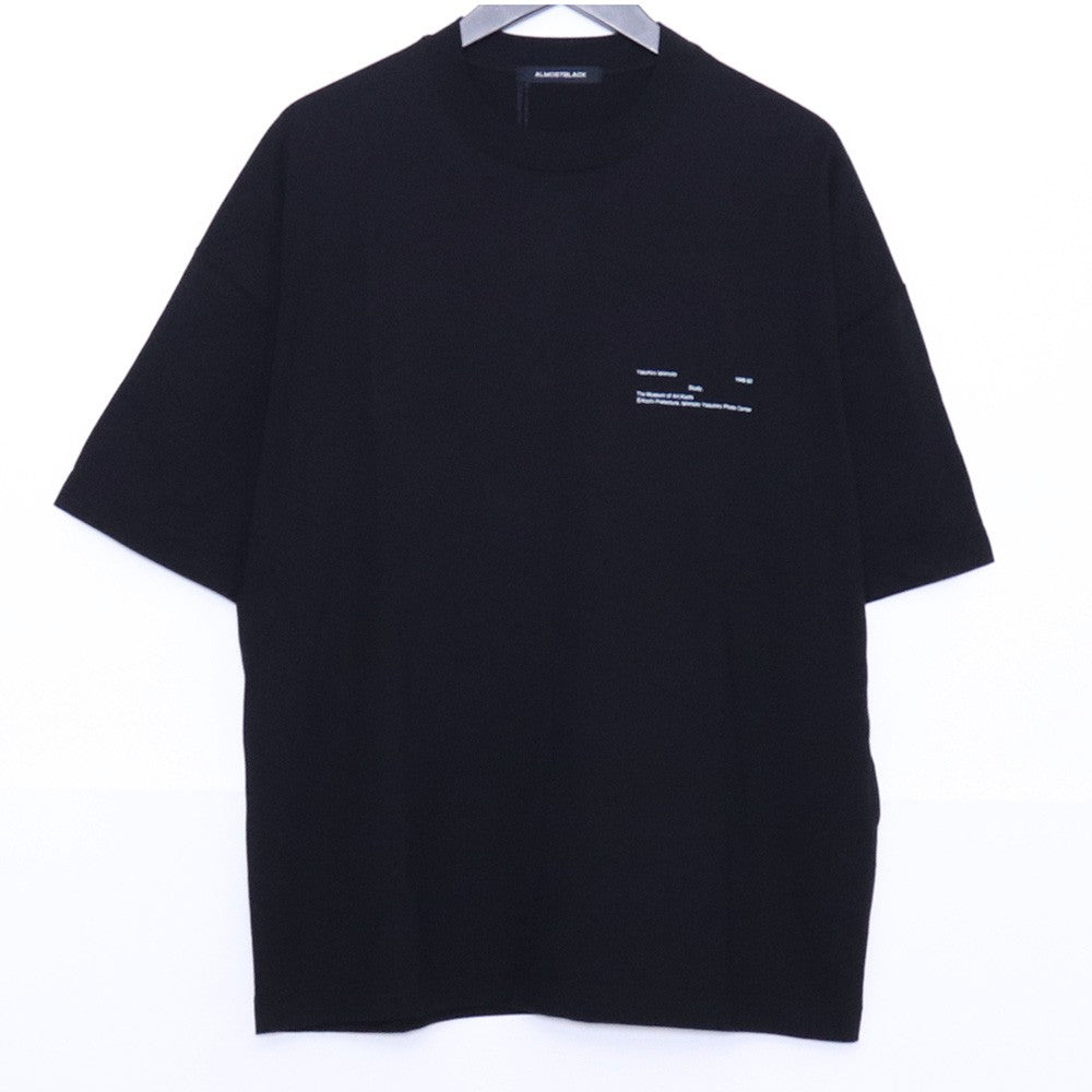 ALMOSTBLACK Yasuhiro Ishimoto Print T-Shirt Black Size 1
