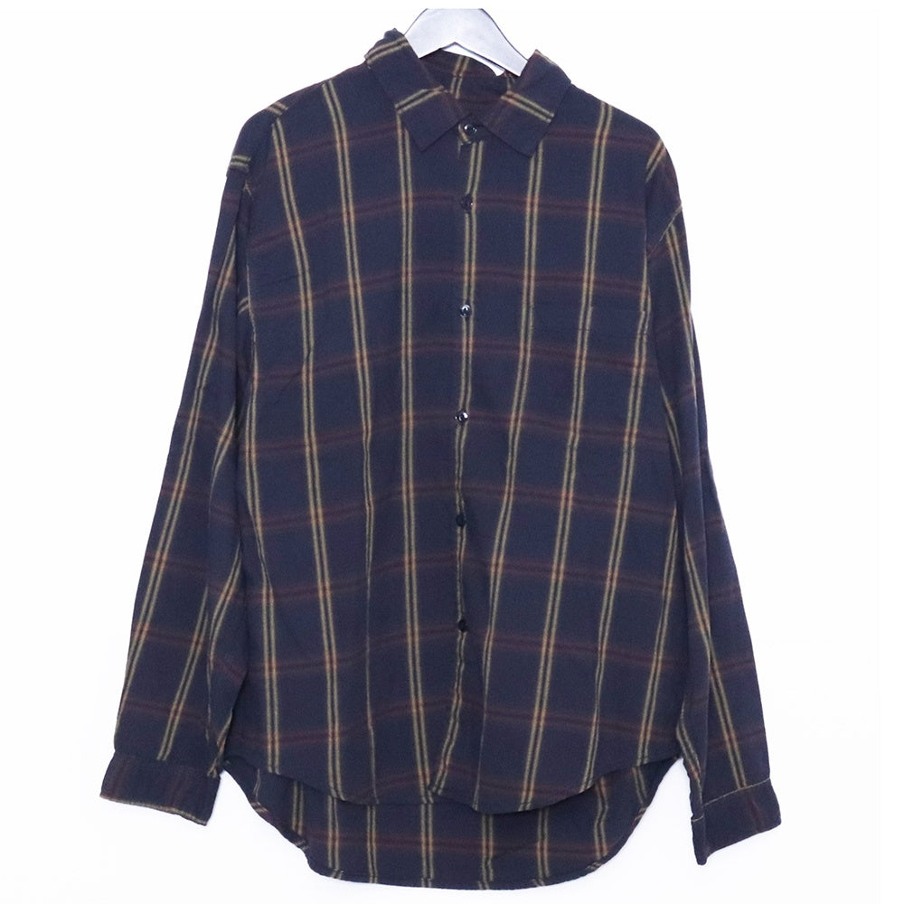 Remi Relief C/Cu Check Long-Sleeve Button-Up Shirt