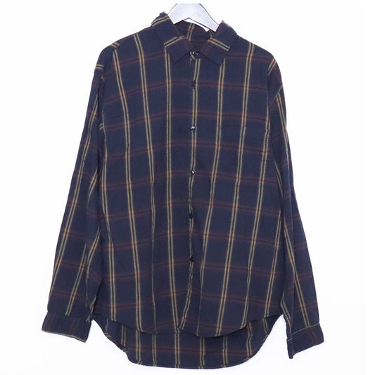 Remi Relief C/Cu Check Long-Sleeve Button-Up Shirt