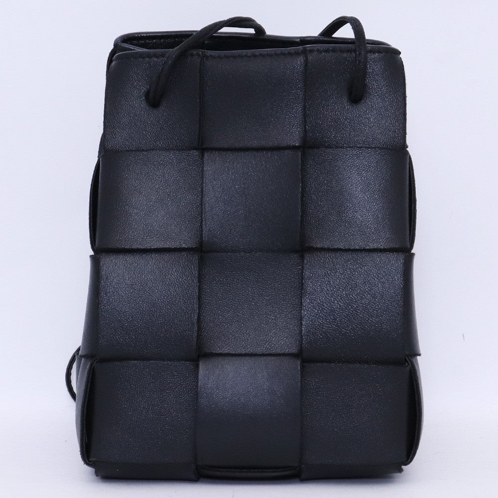 BOTTEGA VENETA Small Cassette Bucket Bag Black Size ONE SIZE