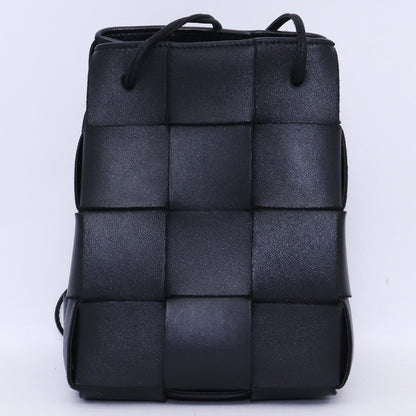 BOTTEGA VENETA Small Cassette Bucket Bag Black Size ONE SIZE