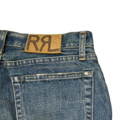 RRL Vintage-Washed Denim Pants Indigo Size W28