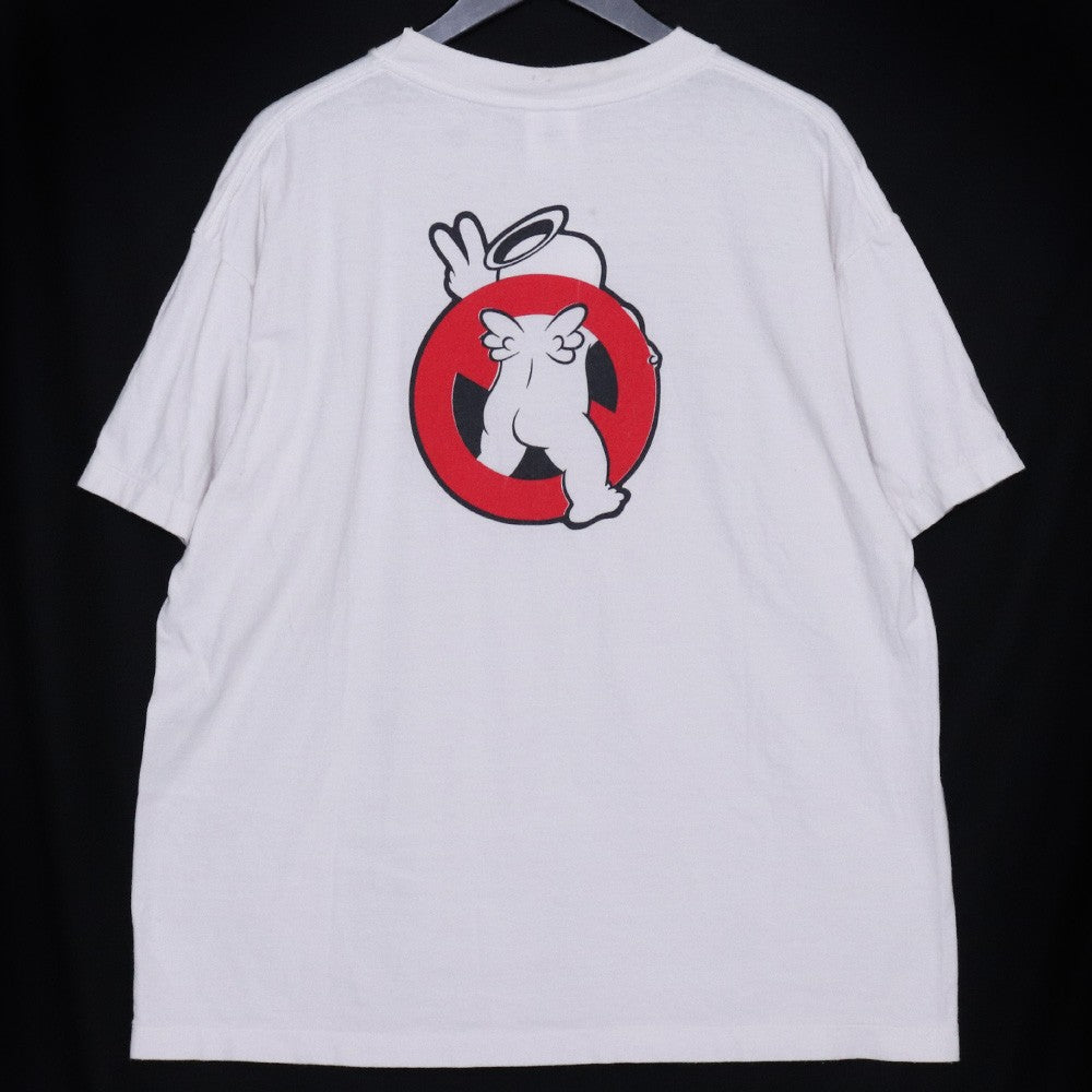 SAINT MICHAEL 26SS SAINT HORROR T-Shirt White Size M
