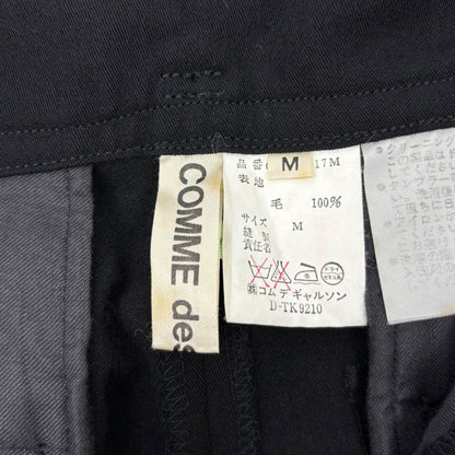 COMME des GARCONS 80s Vintage Slacks Black Size M