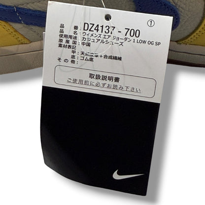 NIKE x TRAVIS SCOTT Air Jordan Canary Yellow Sneakers Size WMNS 28cm