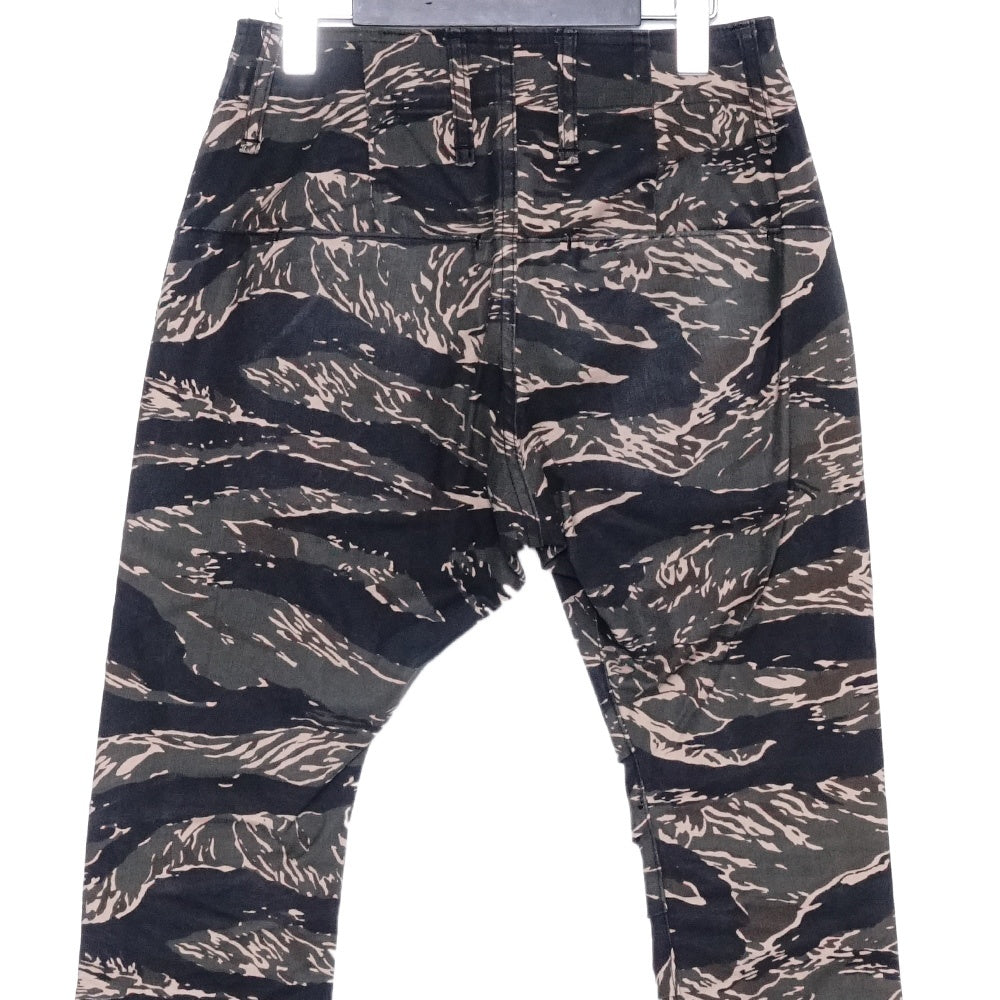 THEE OLD CIRCUS 1973 No War Tiger Camo Pants Green Size 0