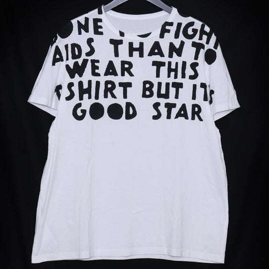 Maison Margiela AIDS Tee T-Shirt White Size L