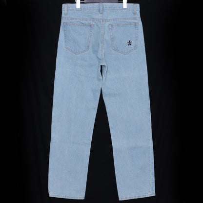 SUPREME 22AW Washed Regular Jeans Light Indigo Size 30