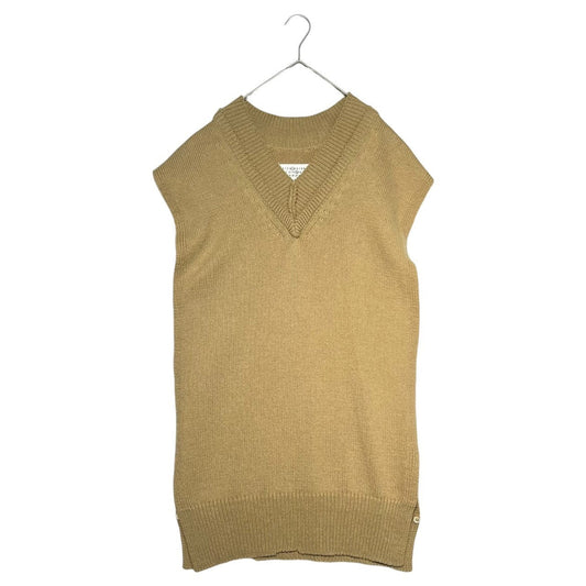 MAISON MARGIELA 22AW Wool Linen Knit Vest Side Slit Size M