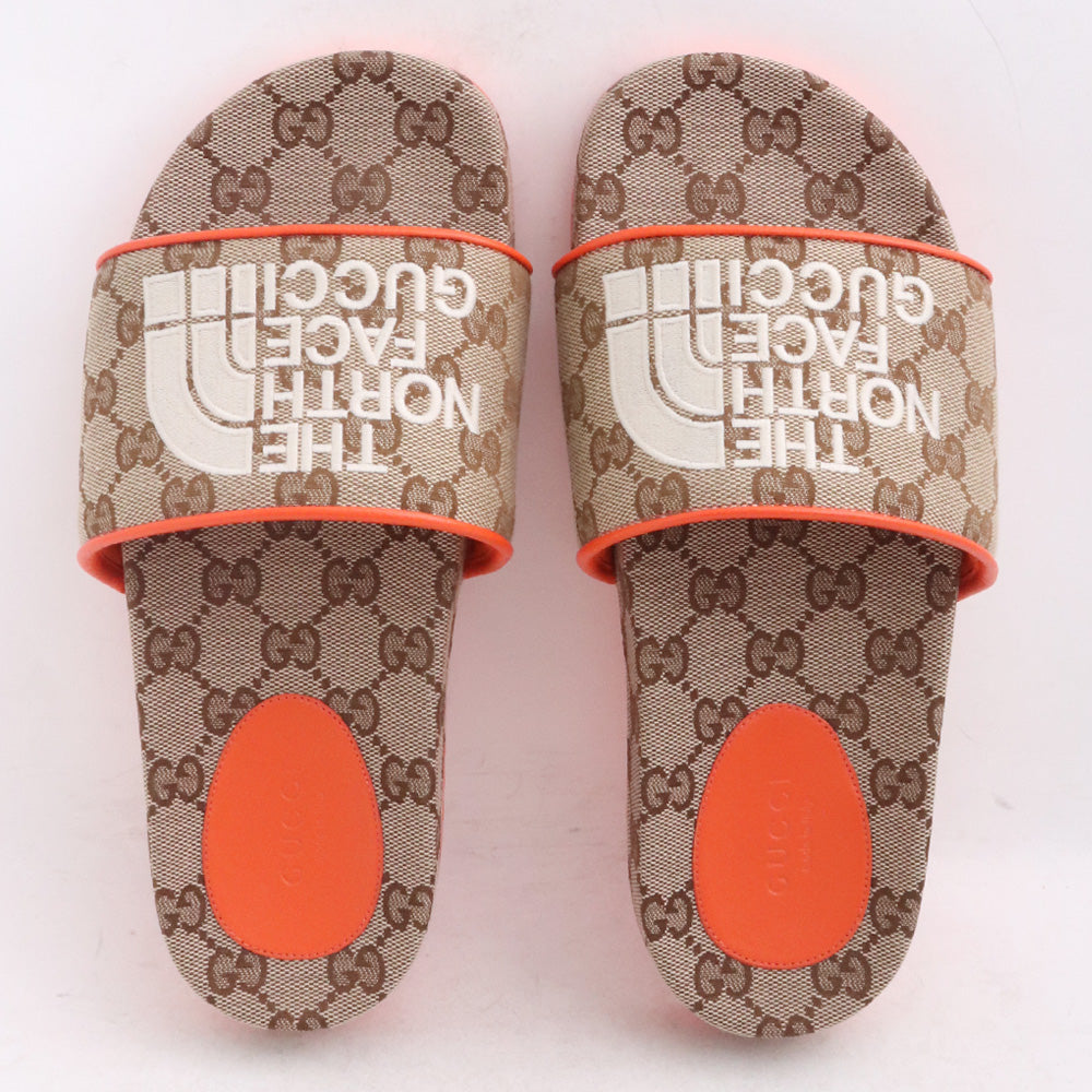 GUCCI x THE NORTH FACE GG Slide Sandals Beige Size 24cm