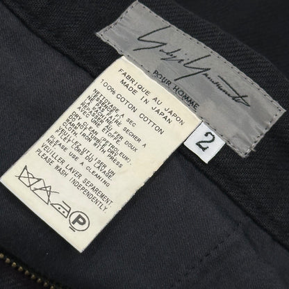 YOHJI YAMAMOTO POUR HOMME 11AW Tapered Trousers Size 2
