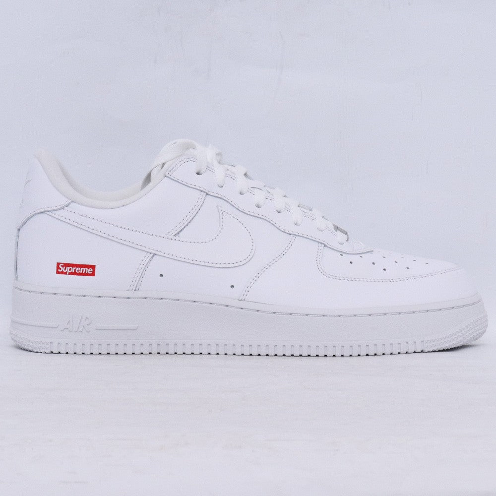 SUPREME x NIKE Air Force 1 Low White Sneakers Size 29cm