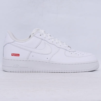 SUPREME x NIKE Air Force 1 Low White Sneakers Size 29cm
