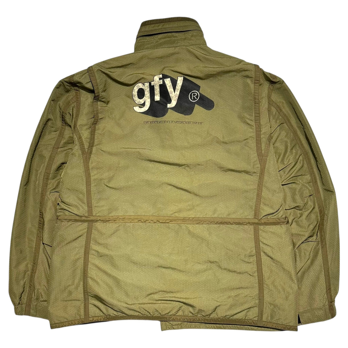 UNDERCOVER 00AW MELTING POT Military Jacket Olive Size M