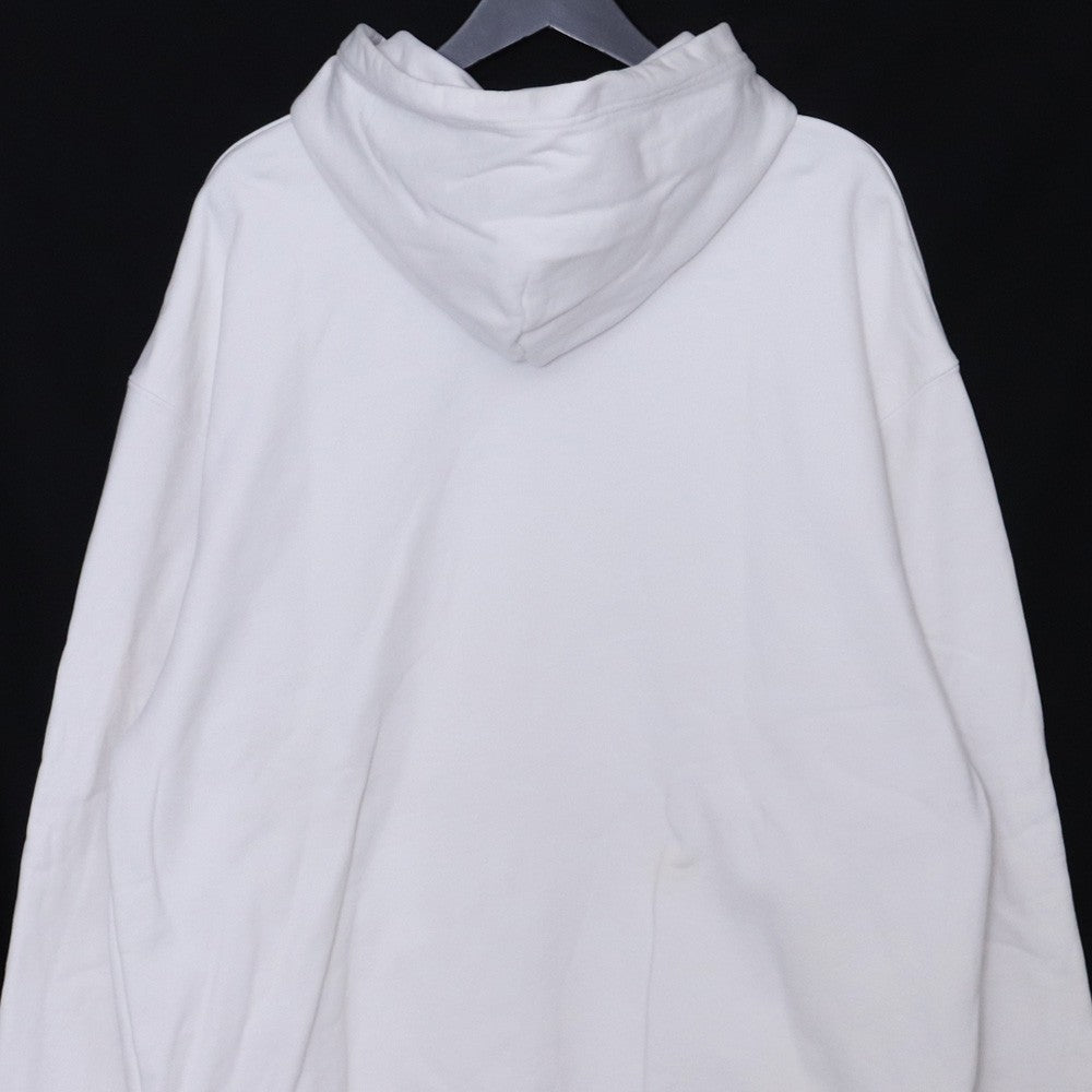 BALENCIAGA 20AW Copyright Logo Hoodie White Size S