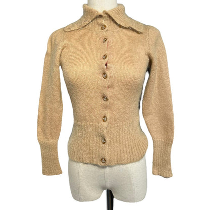 Vivienne Westwood RED LABEL 00s Orb Cardigan Beige Size 2