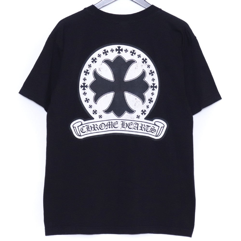 CHROME HEARTS Old Back CH Plus Logo T-Shirt Black Size M