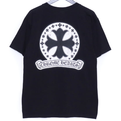 CHROME HEARTS Old Back CH Plus Logo T-Shirt Black Size M