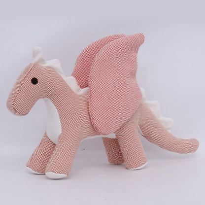 HERMES Epopee Dragon Plush Pink Size F