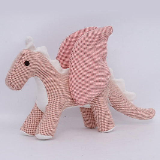 HERMES Epopee Dragon Plush Pink Size F