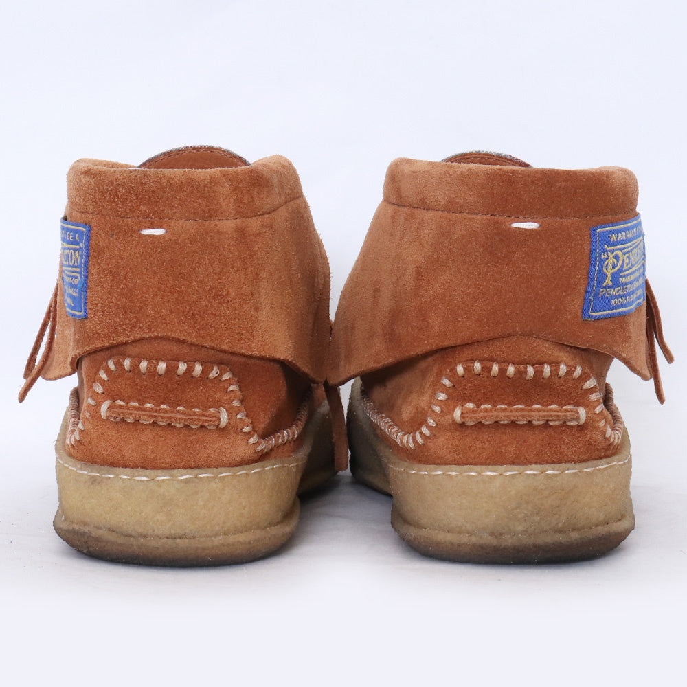 MAISON MARGIELA Pendleton Chukka Boots Brown Size EU 41