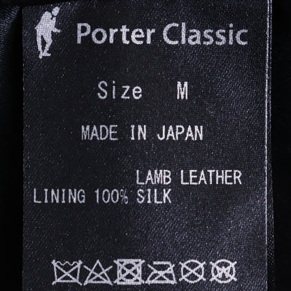 PORTER CLASSIC Leather Suede Riders Jacket Brown Size M