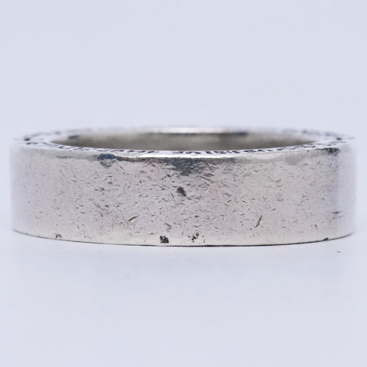 CHROME HEARTS 6mm Spacer Ring Silver Size ONE SIZE