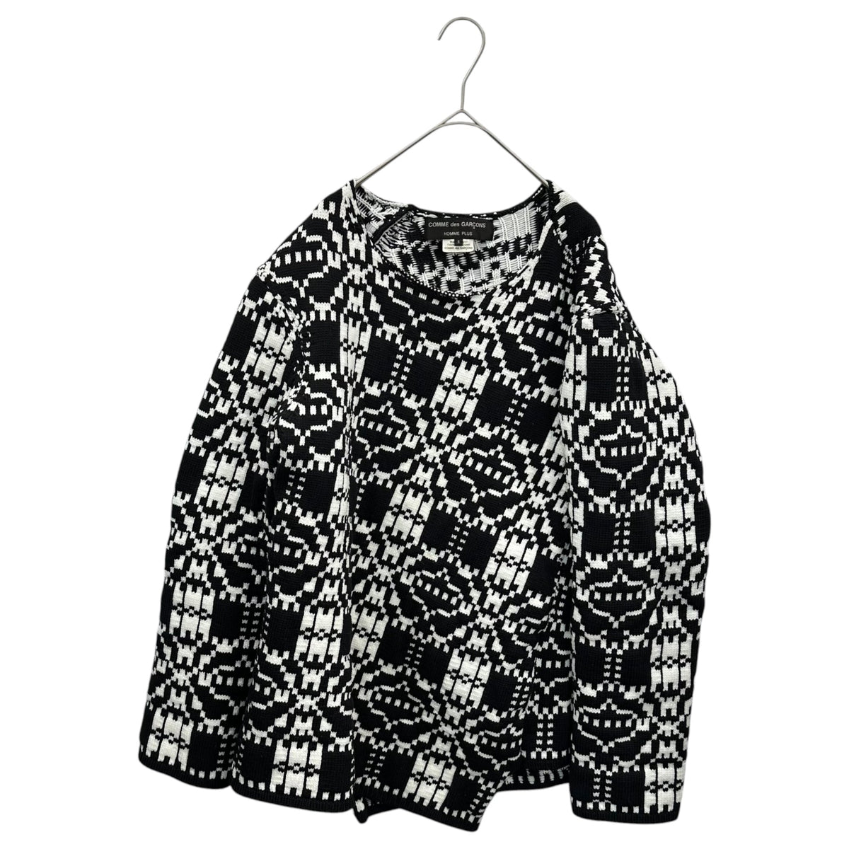 COMME des GARCONS HOMME PLUS 21AW Jacquard Knit Size S