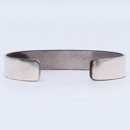 GORO'S Flat Gold Eagle Bracelet Silver Gold Size L