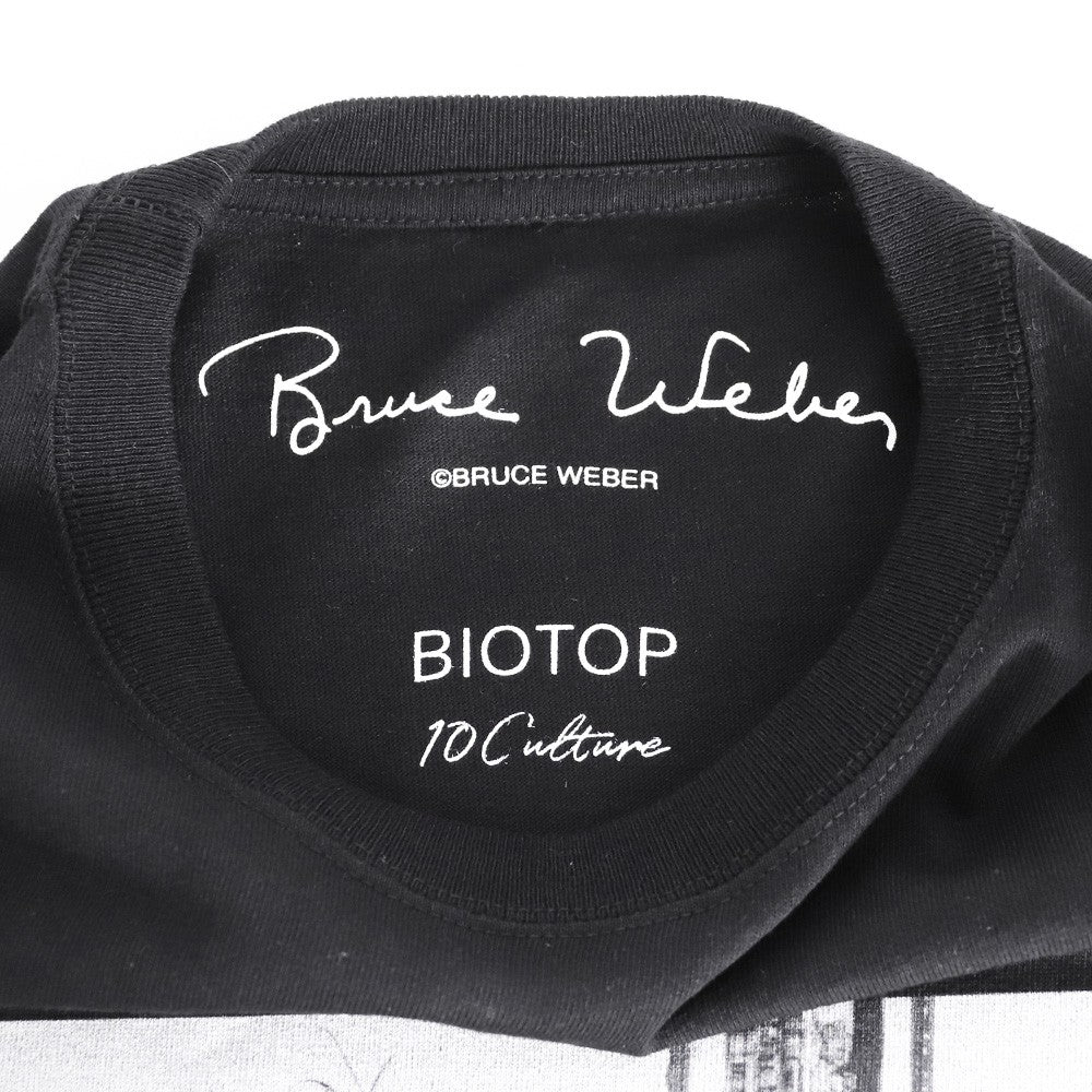 BIOTOP Bruce Weber 10Culture Photo T-Shirt Black Size L