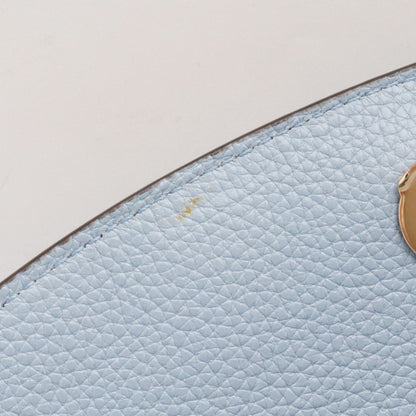 GUCCI ZUMI 2WAY Chain Leather Shoulder Bag Light Blue Size F