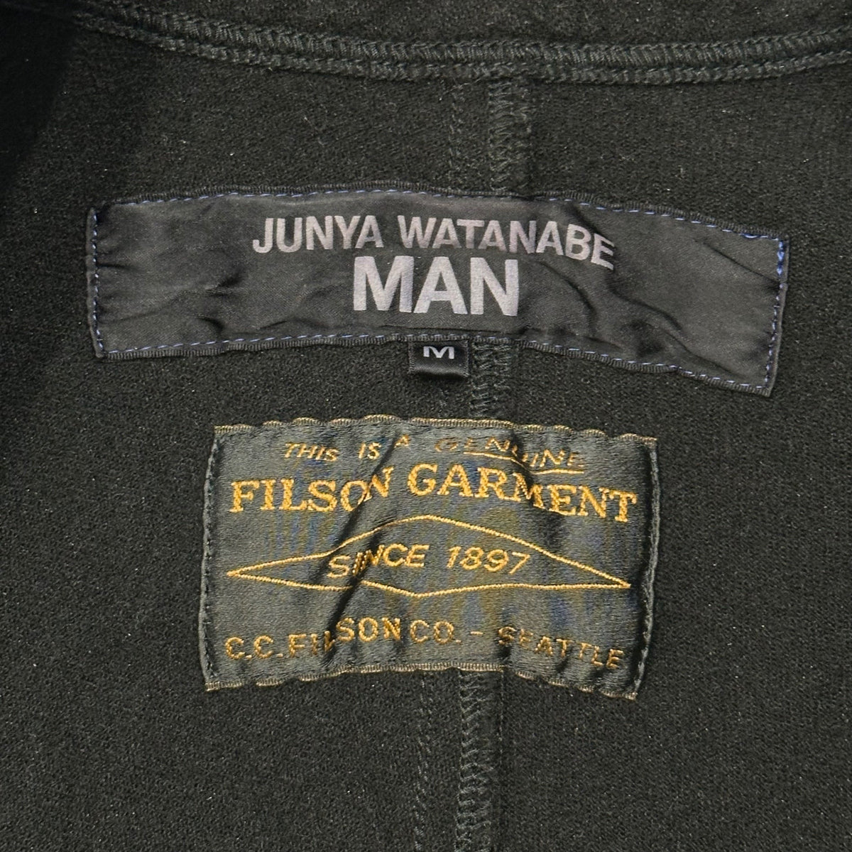 JUNYA WATANABE MAN 25AW x Filson Wool Jacket Black Size M