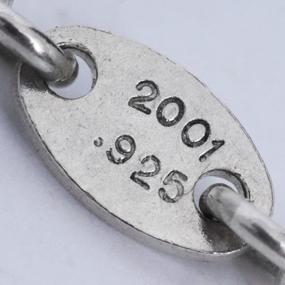 CHROME HEARTS Roll Chain Necklace Silver