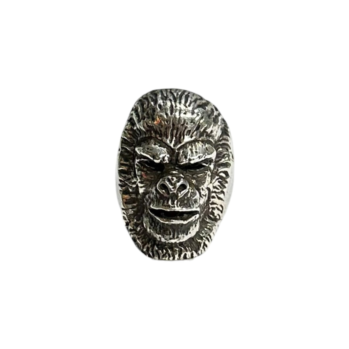 CRAZY PIG 90s Planet Of The Apes Silver Ring Size JP 17
