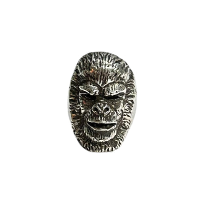 CRAZY PIG 90s Planet Of The Apes Silver Ring Size JP 17