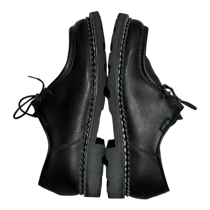 Paraboot Michael Mocassin Leather Boots Black Size 39