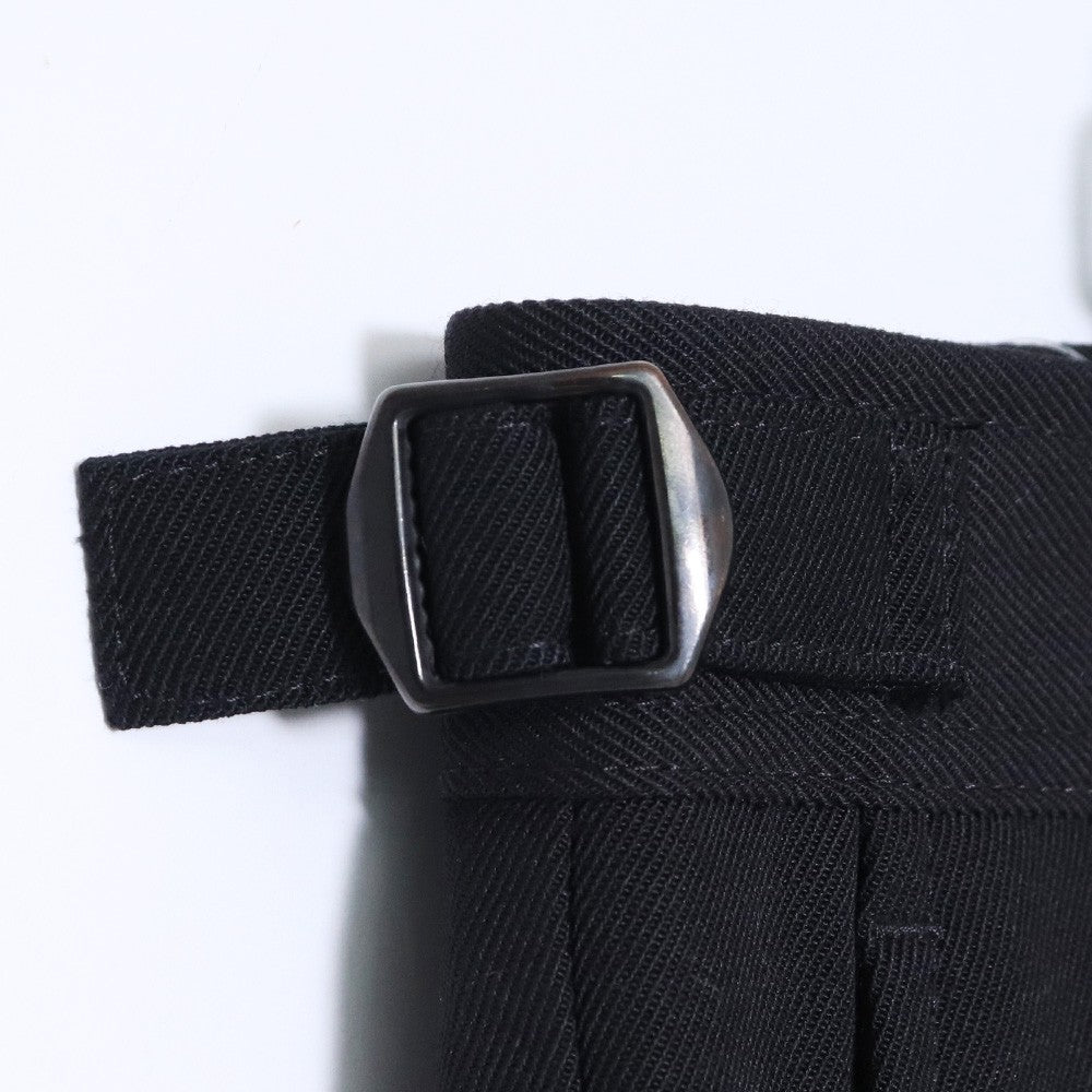DIESEL Cool Wool Adjustable Belt Cargo Pants Black Size 30