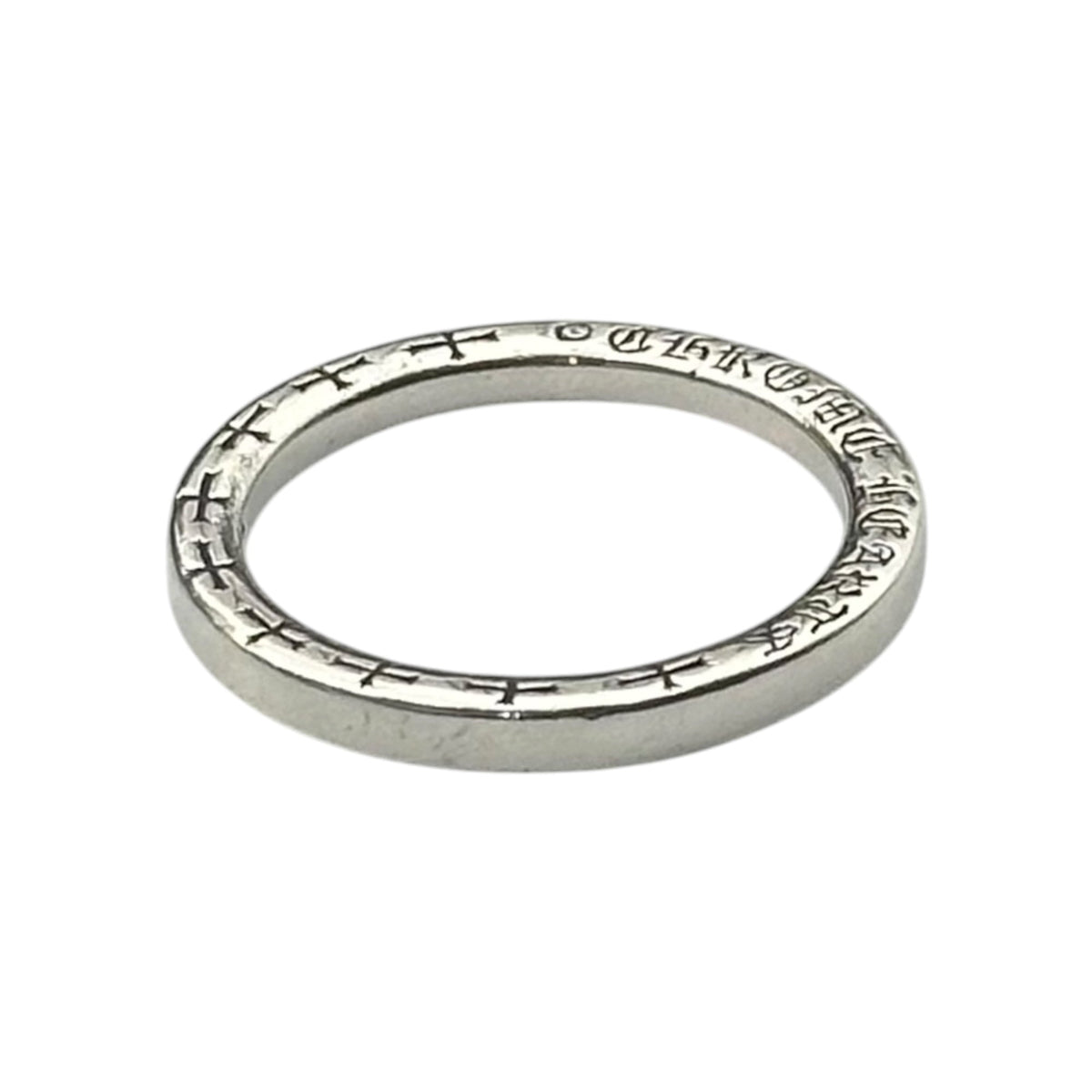 CHROME HEARTS NTFL Silver Ring Size JP 25