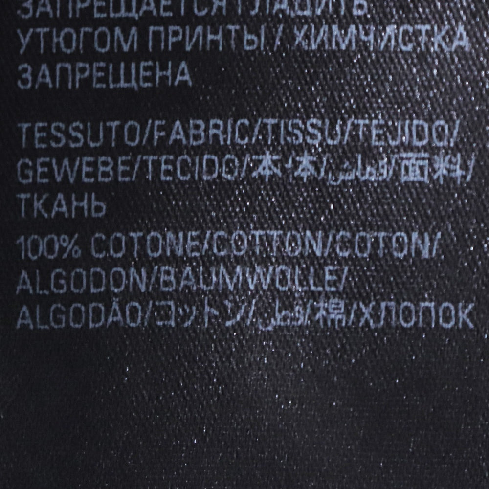 BALENCIAGA 23AW Tape Type Long Sleeve T-Shirt Navy Size L