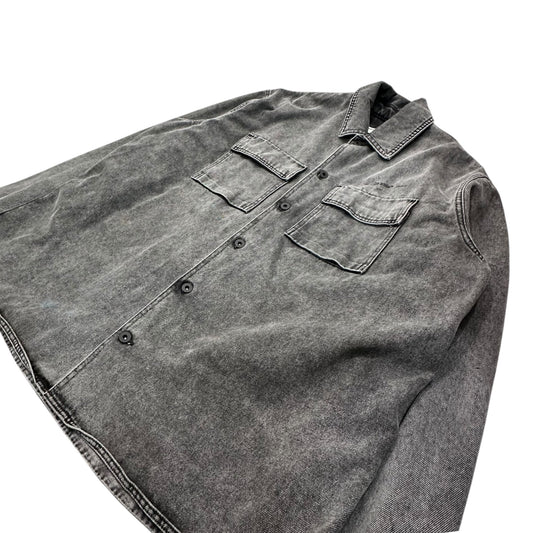 Off-White Arrow Oversize Denim Jacket Black Size M