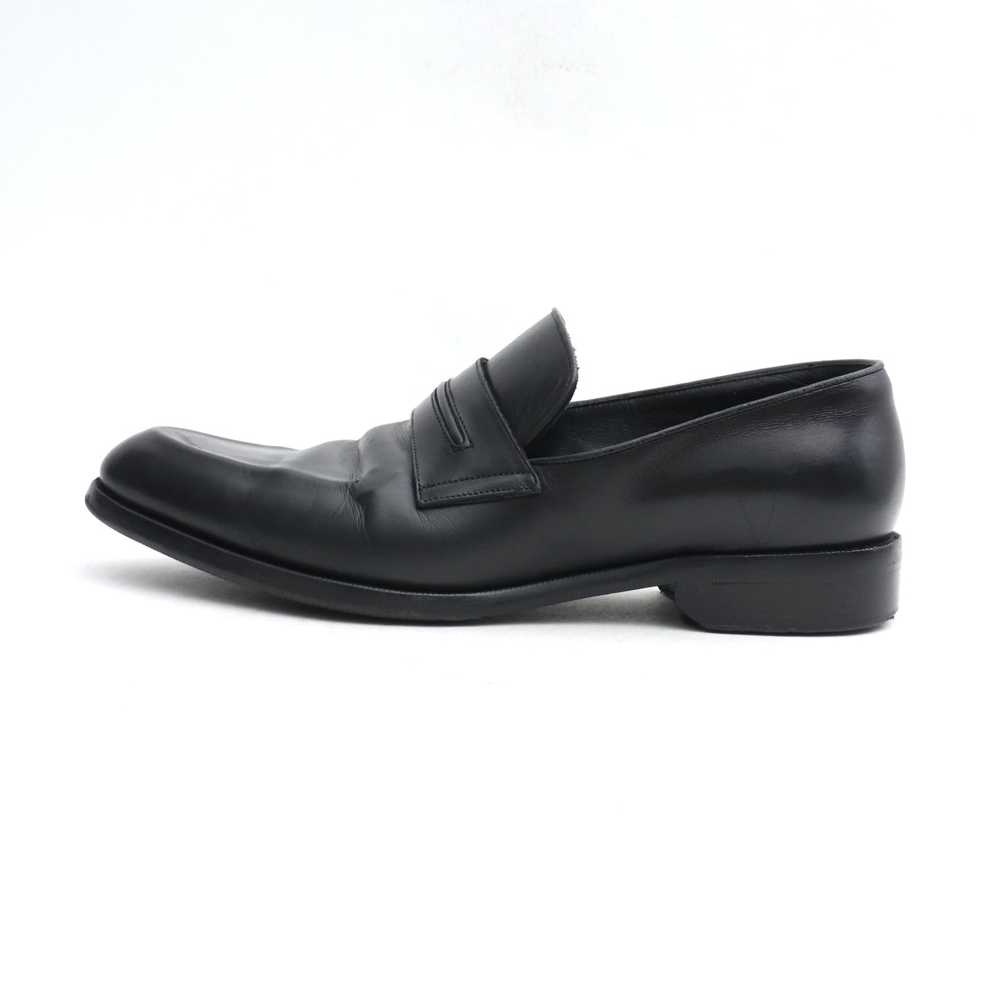 DIOR Leather Loafers Black Size EU 41